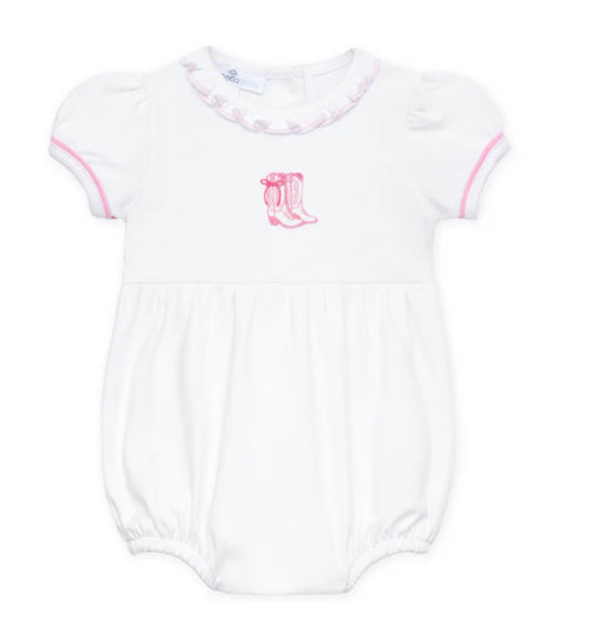 Darling Cowboy Boots Pink Bubble