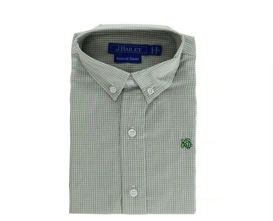 Celery Check Button Down