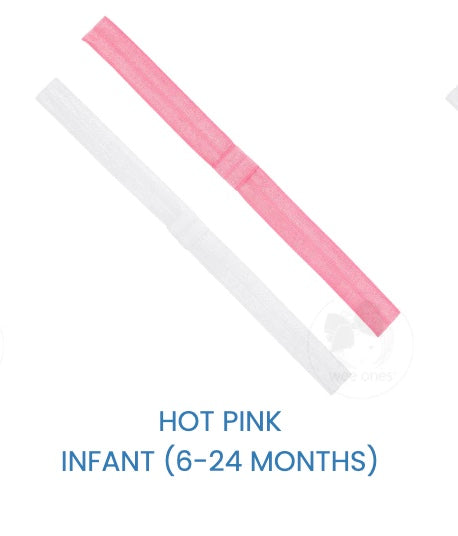 Add A Bow Elastic Headband 6-24M