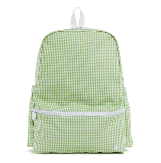 TRVL Leaf Gingham Check Backpack