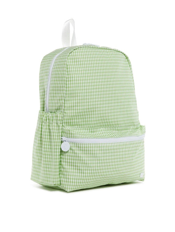 TRVL Leaf Gingham Check Backpack