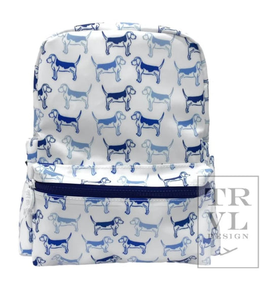 TRVL Puppy Love Mini Packer- Blue