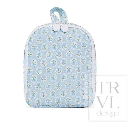 TRVL Petite Fleur Blue Bring It Bag