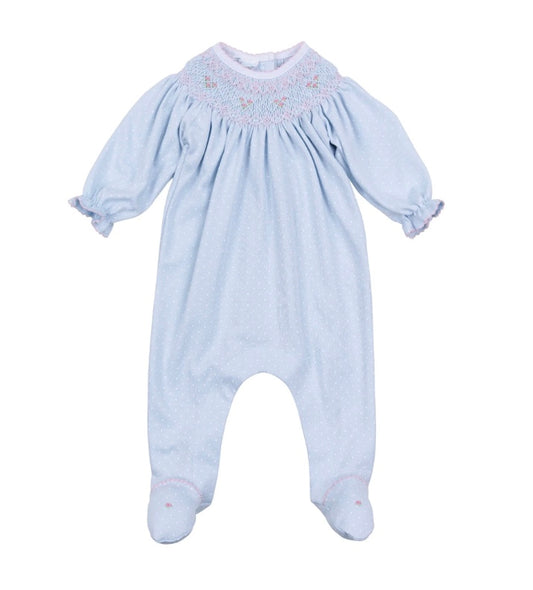 Piper's Classic Smocked Footie