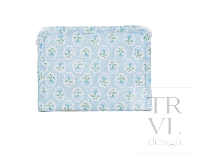 TRVL Petite Fleur Blue Med Roadie