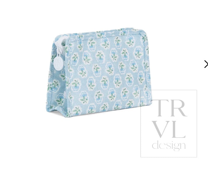 TRVL Petite Fleur Blue Med Roadie