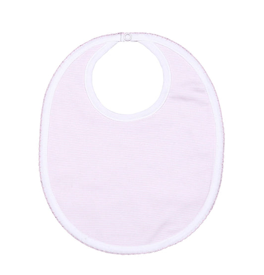 Pink Stripe Bib