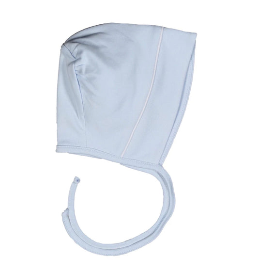 Leo Blue Bonnet W/ Blue Piping