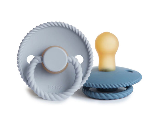 FRIGG Rope Natural Pacifier 2-PK