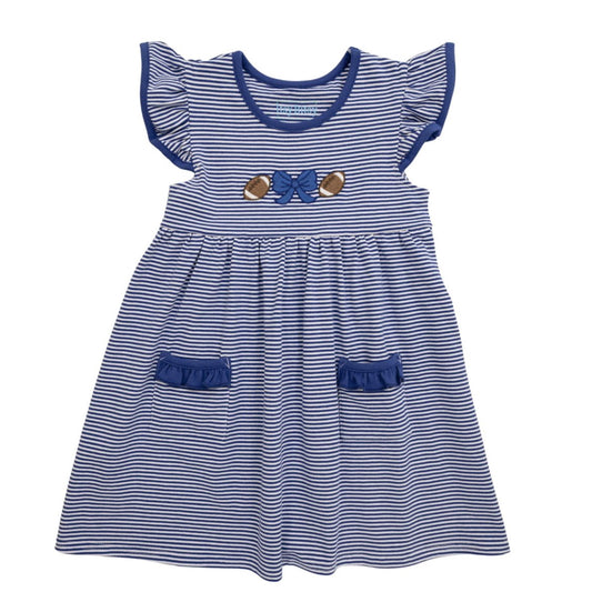 Royal Bow Football Dress