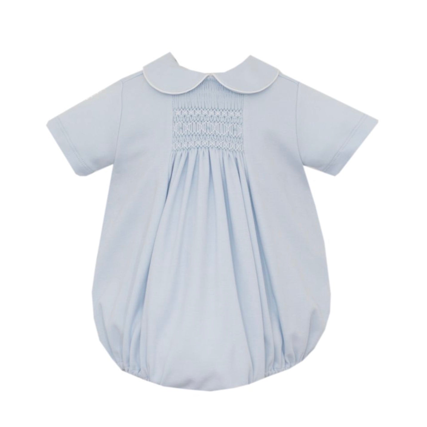 Oliver Smocked Blue Bubble