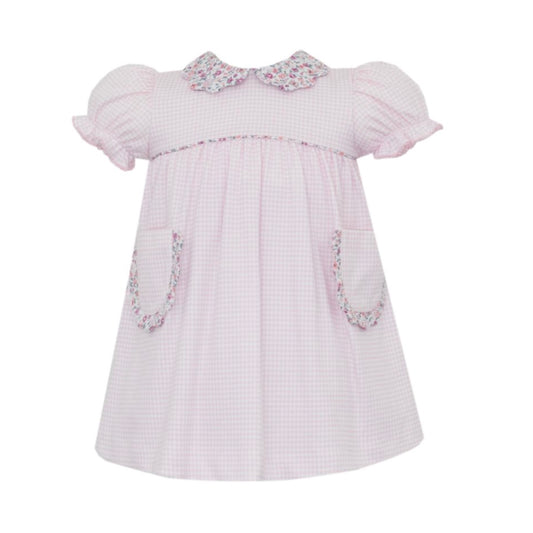 Erica's Pink Gingham Dress