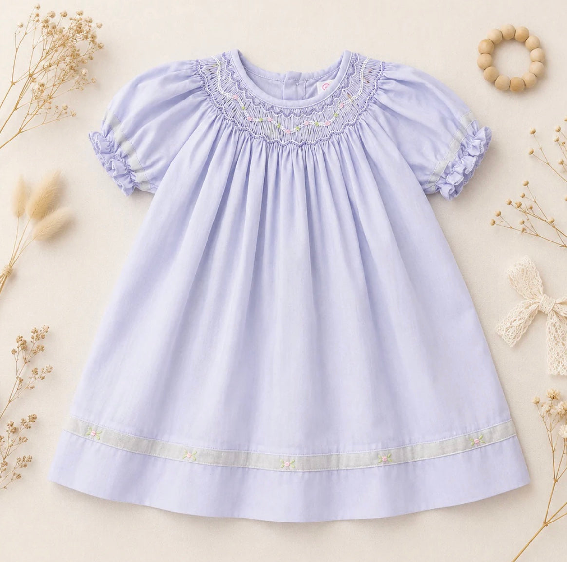 Lavender Bishop with Voile Insert