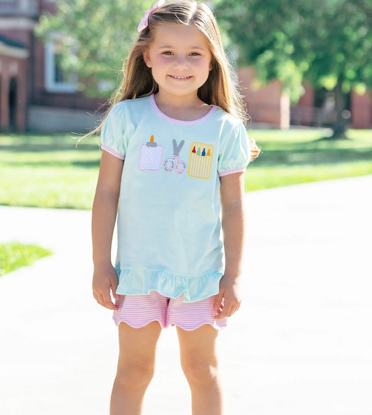 Ready, Set, Learn Shorts Set
