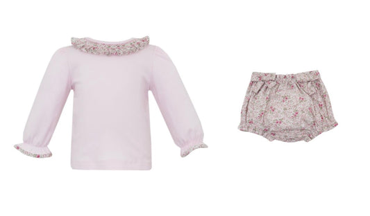 Jasmine Floral Diaper Set