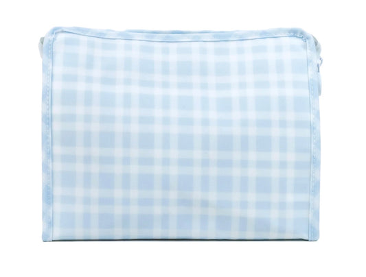 TRVL Pimlico Blue Plaid Large Roadie