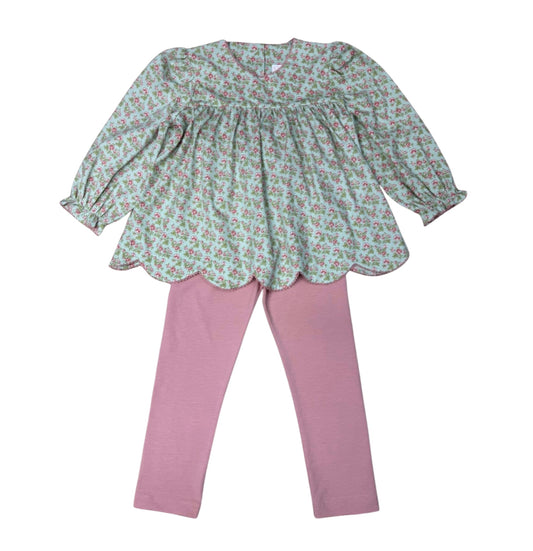Lillian's Floral Pant Set