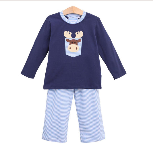 Moose Pocket Pants Set