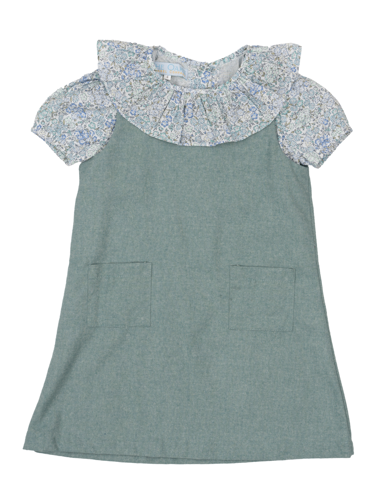 Hazel Teal & Floral Dress