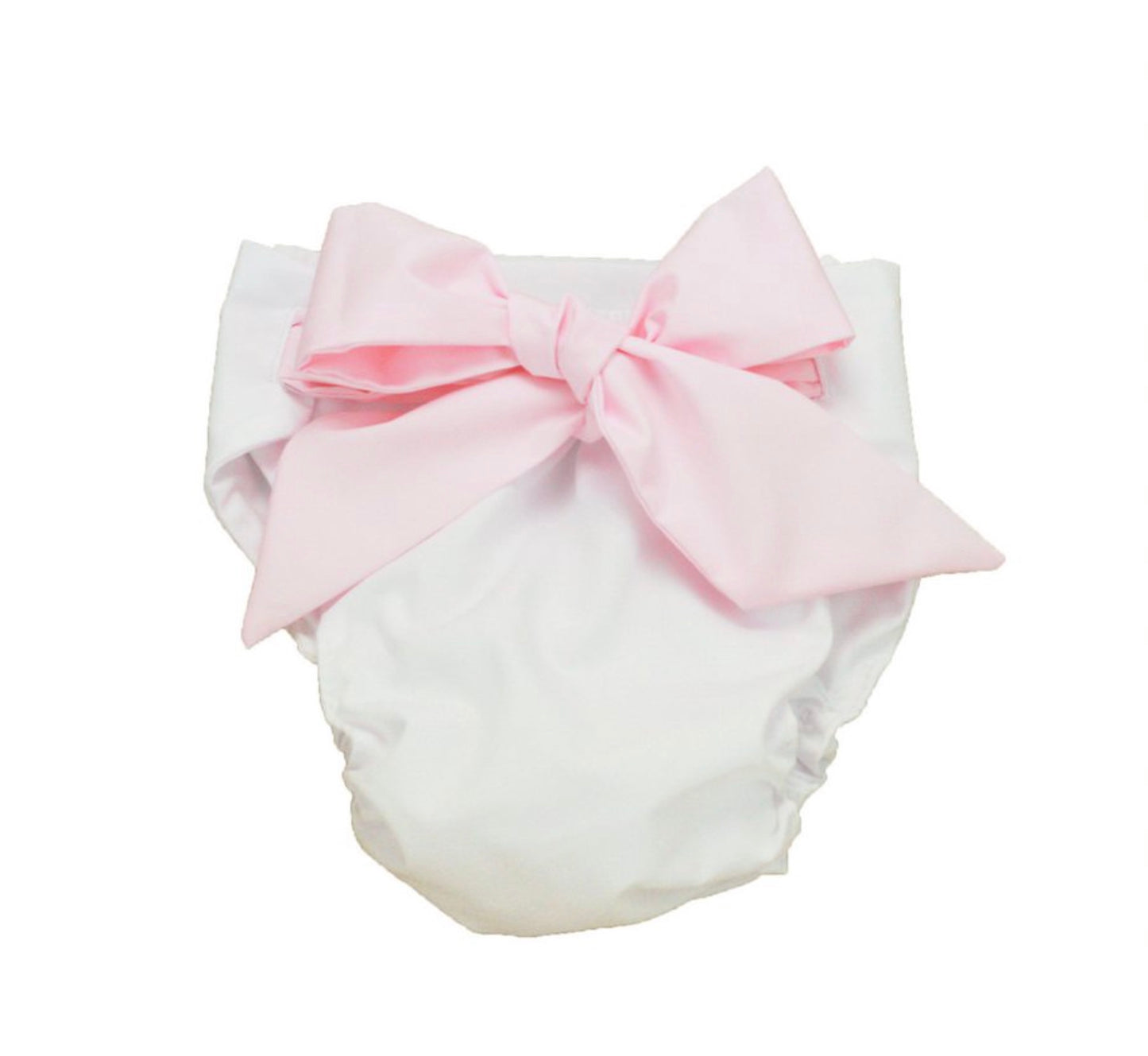 Pink Baby Bow Bottom Bloomer