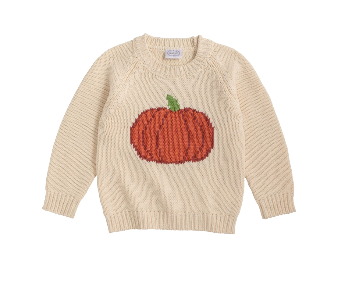 Cream Pumpkin Sweater