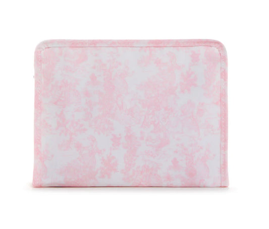 TRVL Medium Roadie Pink Bunny Toile
