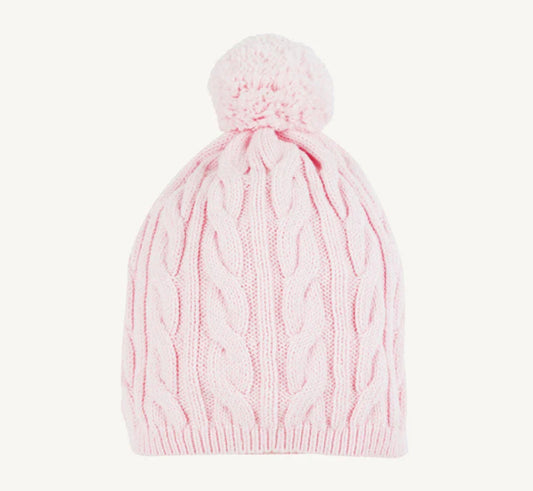 Collins Pink Cable Hat