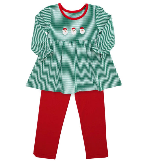 Belle's Santa Pant Set