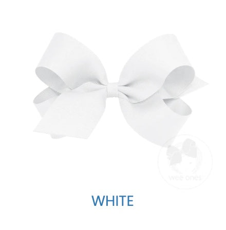 Large Classic Grosgrain Hairbow (plain wrap)