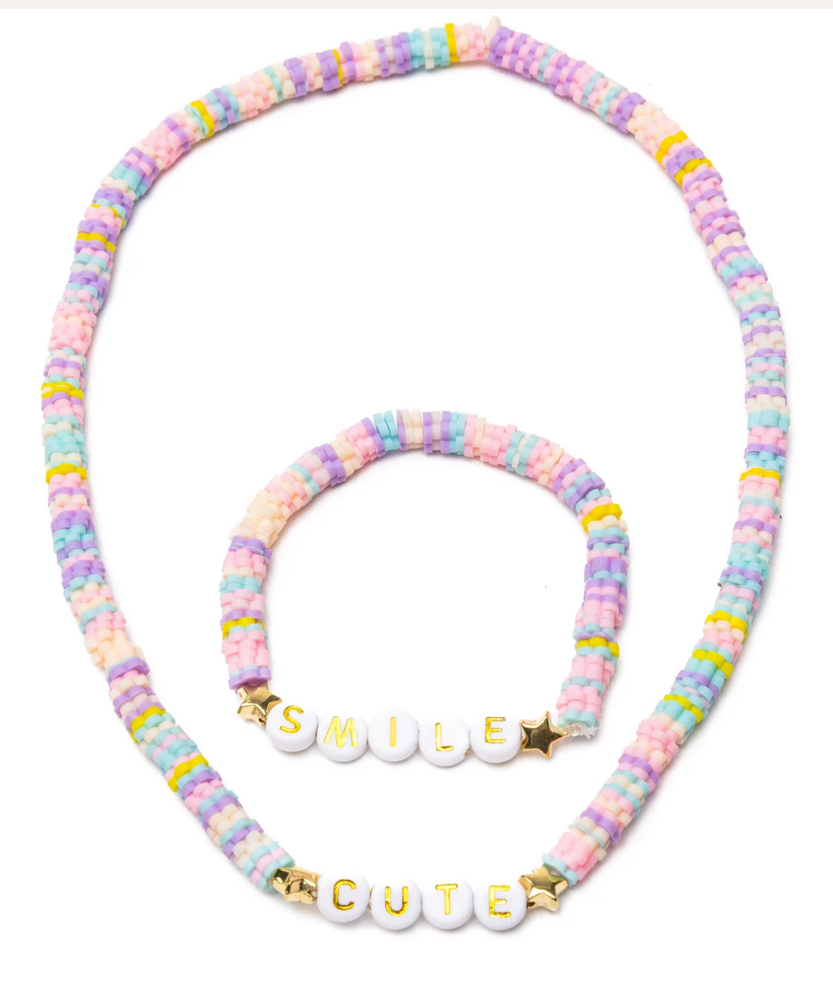 Cute Smile Necklace and Bracelet