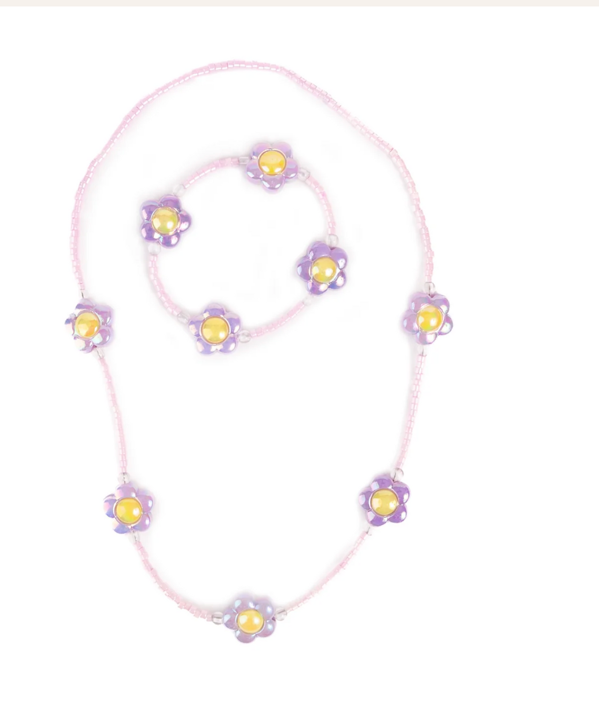 Crazy For Daisies Necklace and Bracelet Set