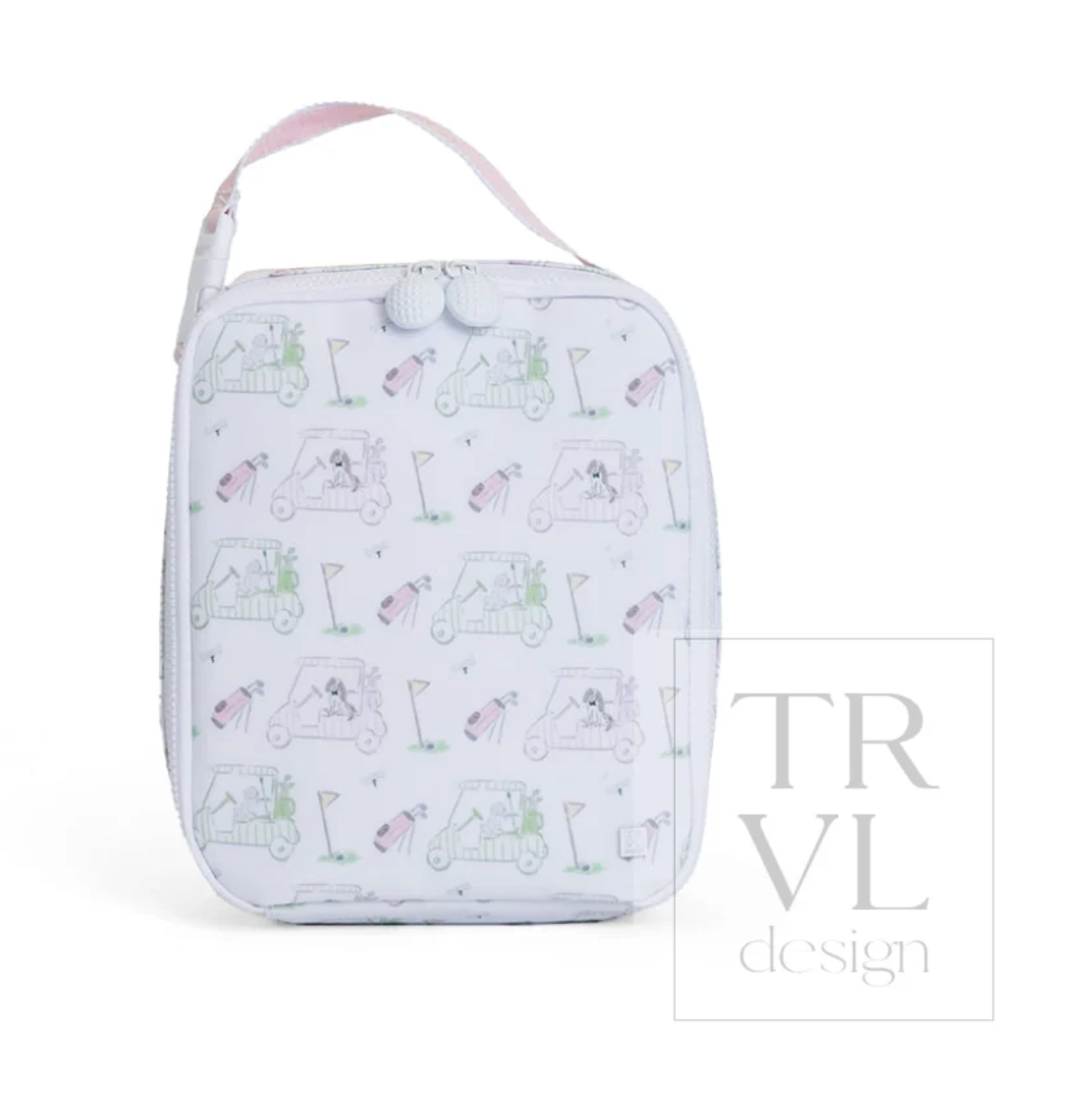Putt Putt Pink Lunch Bag