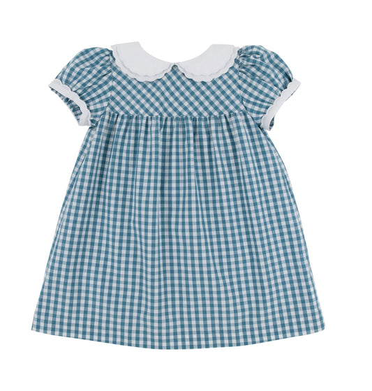 Barnsley Blue Holly Day Dress