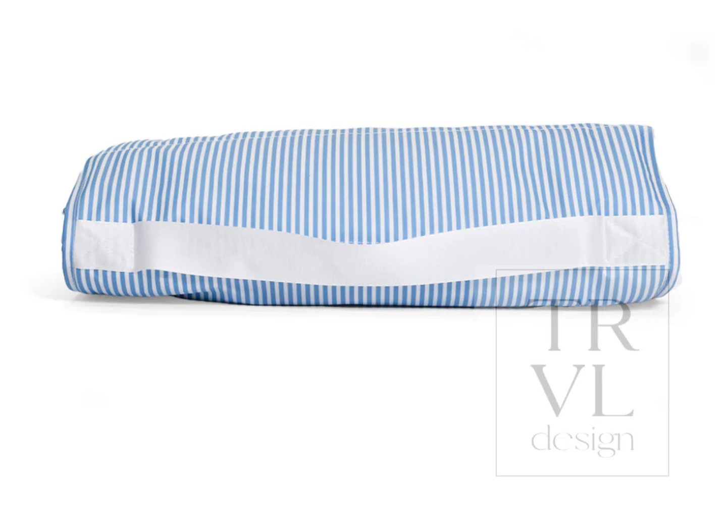 TRVL Chambray Stripe Map Mat