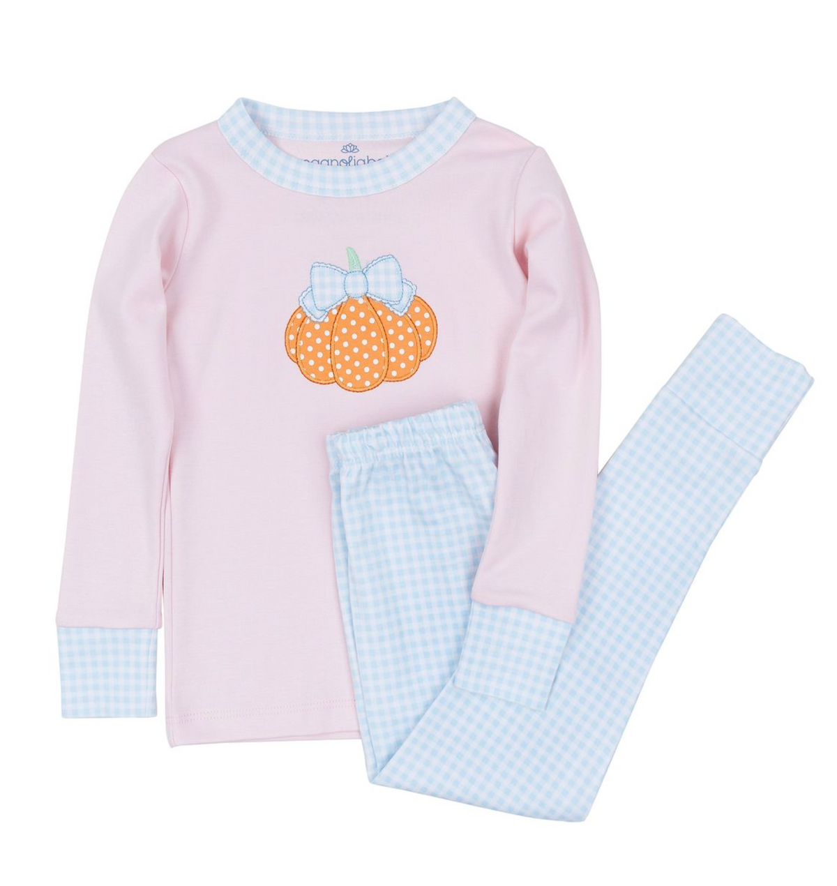Pumpkin Applique PJ's
