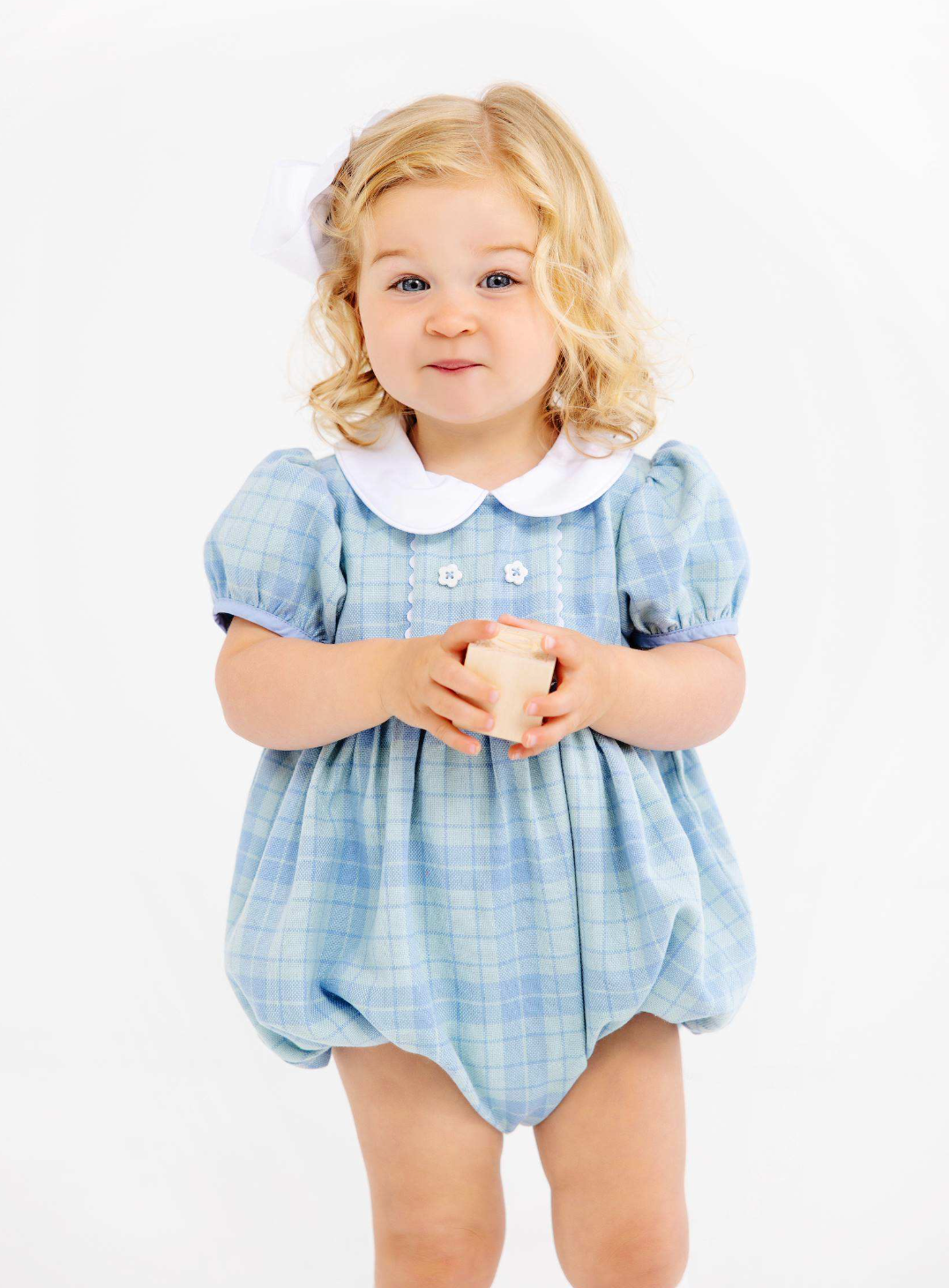 Cindy Lou Park Plaid Bubble