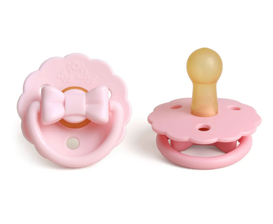 Itzy Soother Pink Bow