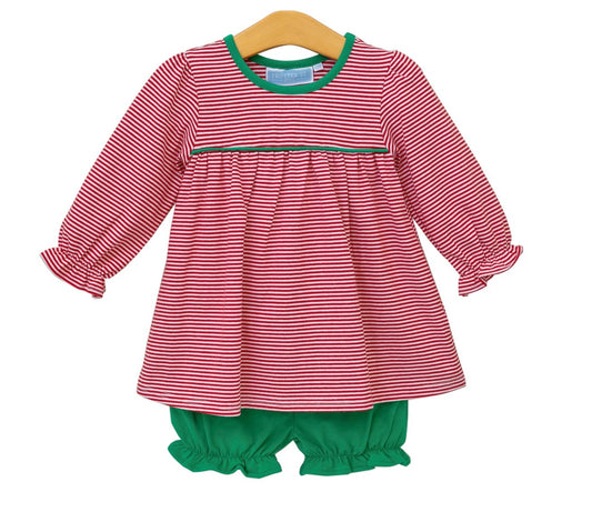 Ellie Red Stripe Bloomer