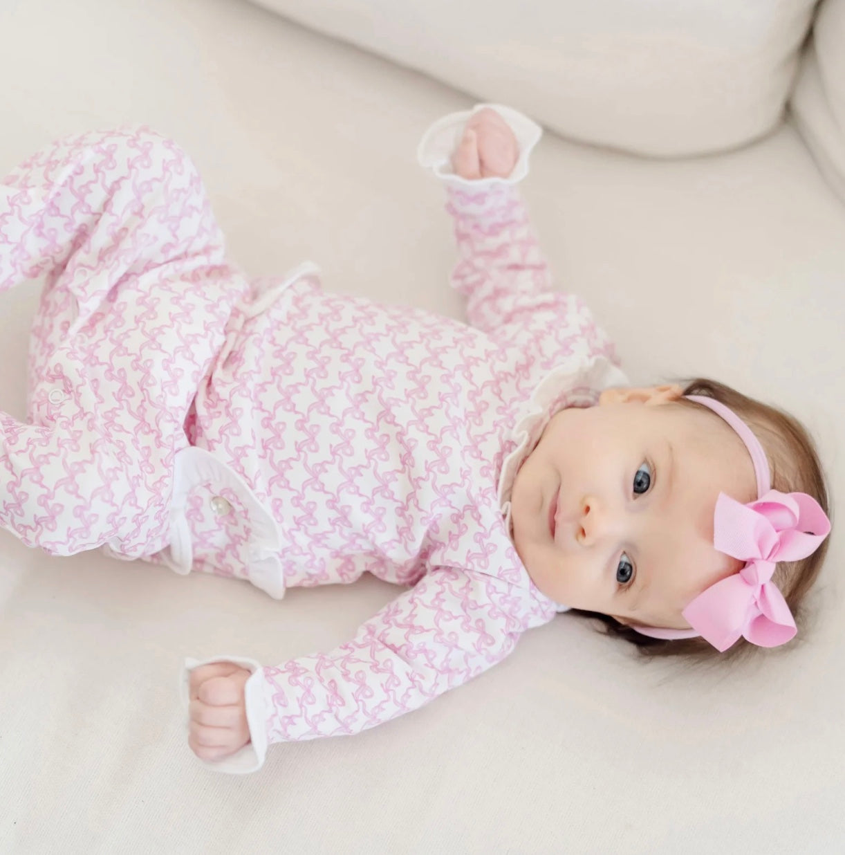 Lucy's Pretty Bows Romper