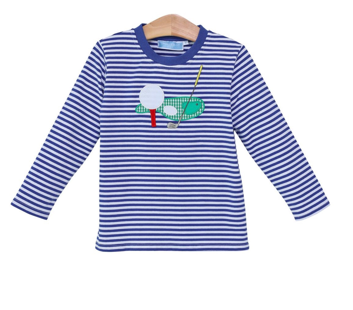 Blue Stripe Golf Tee