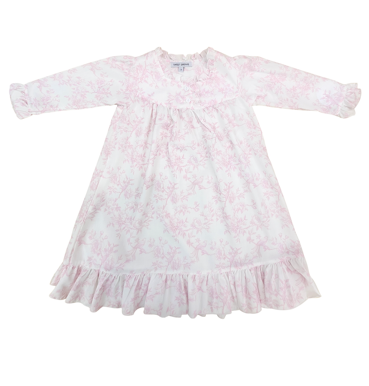 Victoria's Pink Toile Gown