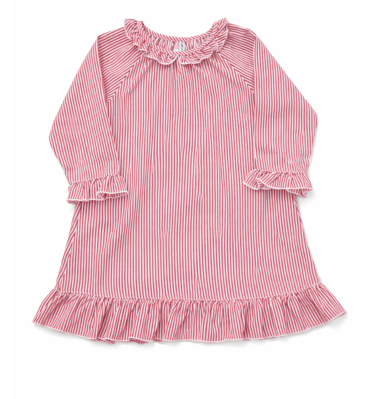 Red Stripe Christmas Gown