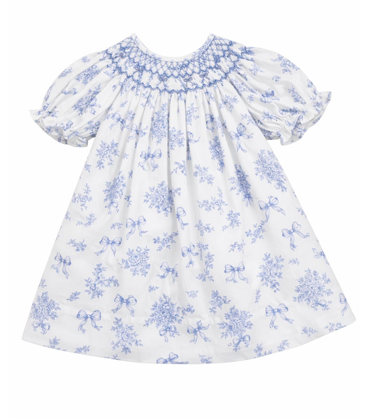 Evelyn's Floral Toile Dress