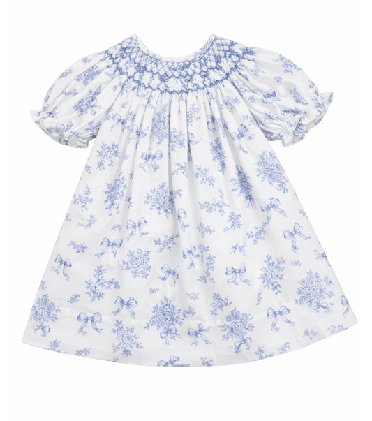 Evelyn's Floral Toile Dress