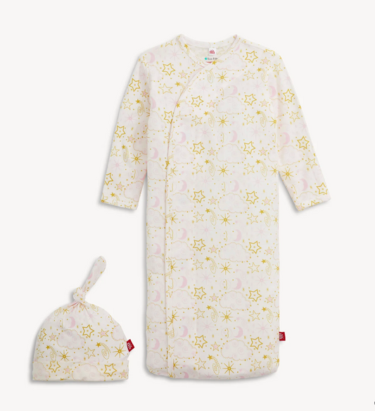 Pink Star Gown & Hat