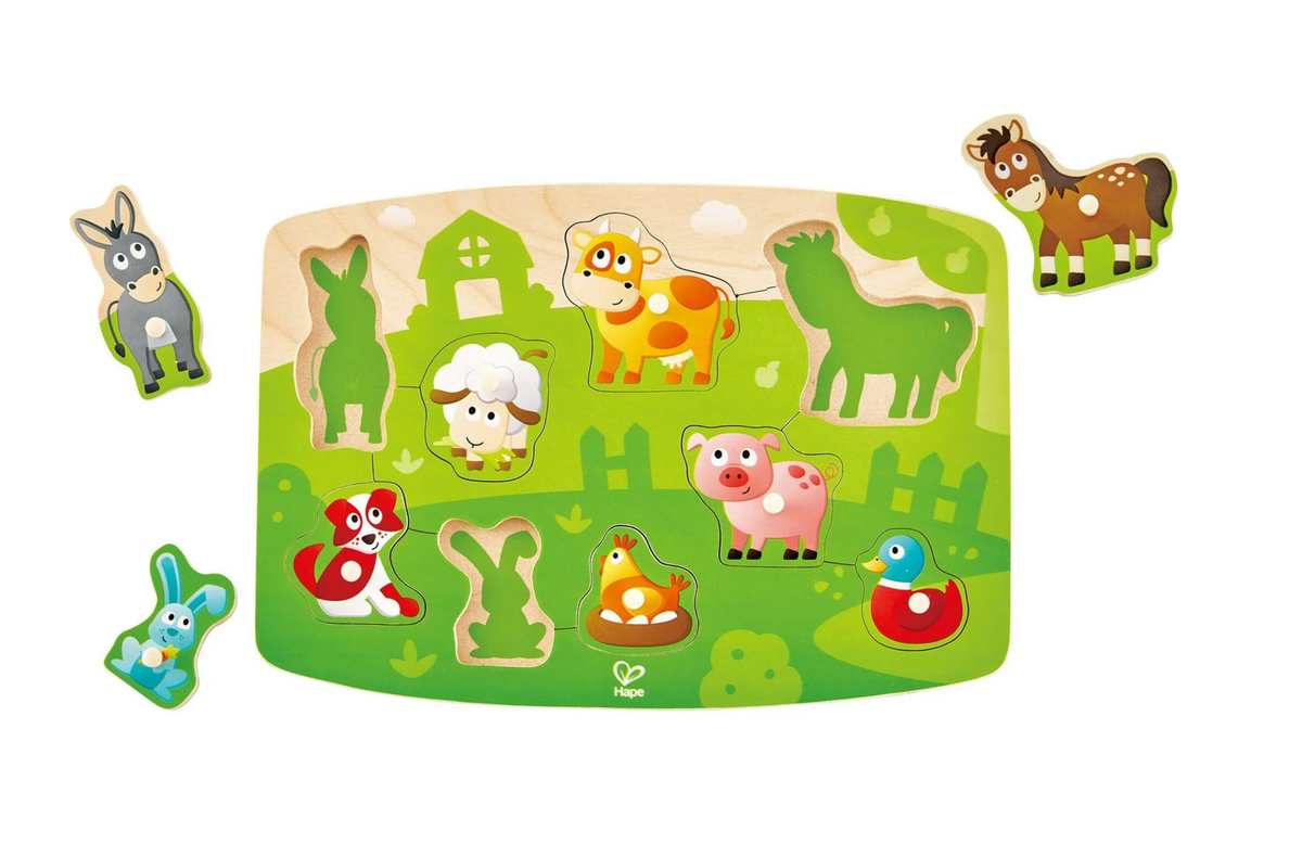 Farmyard Peg Puzzle