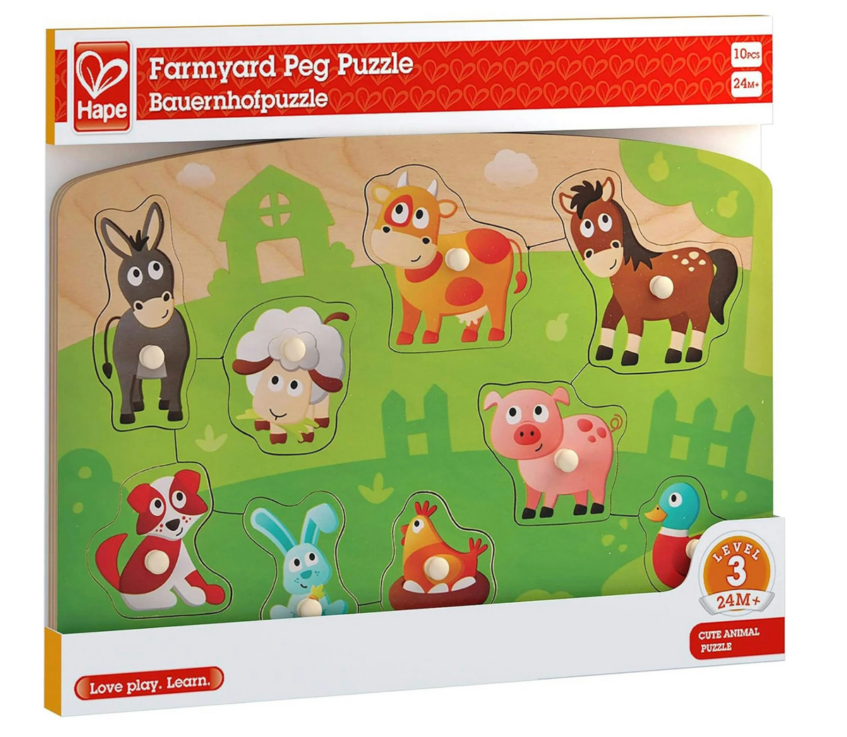 Farmyard Peg Puzzle