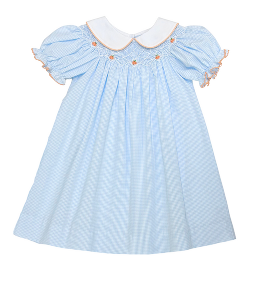 Billie's Pumpkin Bishop Dress