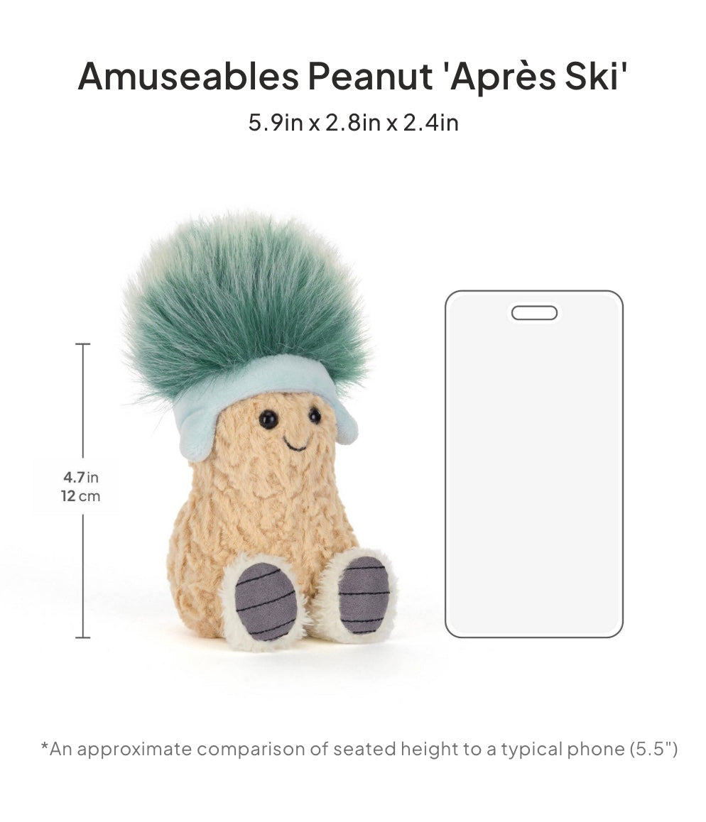 Amuseables Peanut 'Aprés Ski'