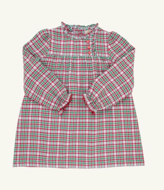 Mary Baker Day Dress - Plaid